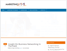 Tablet Screenshot of marketingmmi.com